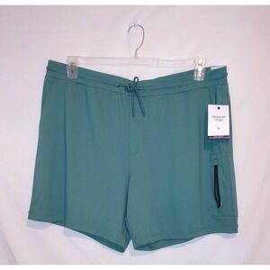 Original Penguin Sport Mens Performance Shorts XXL Straight Fit Moisture Wicking